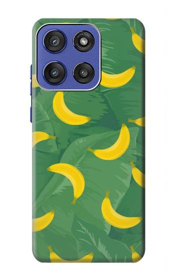 S3286 Banana Fruit Pattern Hülle Schutzhülle Taschen für Motorola Moto G Stylus 5G (2025,2026), Edge 60 Stylus