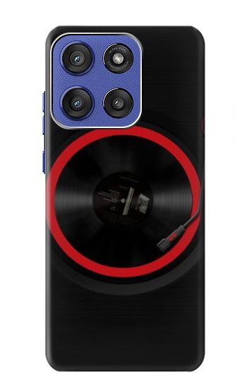 S3531 Spinning Record Player Hülle Schutzhülle Taschen für Motorola Moto G Stylus 5G (2025,2026), Edge 60 Stylus