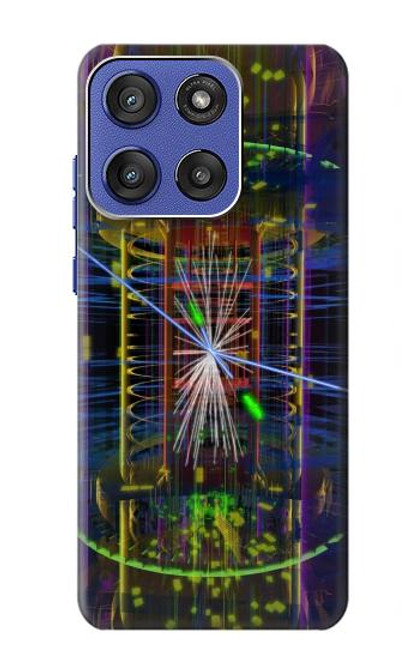 S3545 Quantum Particle Collision Hülle Schutzhülle Taschen für Motorola Moto G Stylus 5G (2025), Edge 60 Stylus