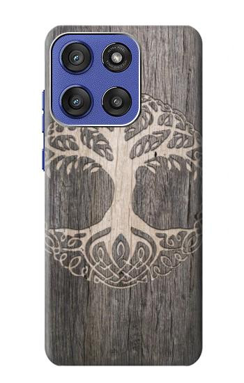 S3591 Viking Tree of Life Symbol Hülle Schutzhülle Taschen für Motorola Moto G Stylus 5G (2025,2026), Edge 60 Stylus