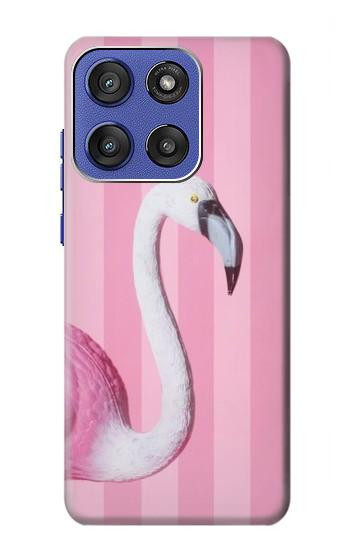 S3805 Flamingo Pink Pastel Hülle Schutzhülle Taschen für Motorola Moto G Stylus 5G (2025,2026), Edge 60 Stylus