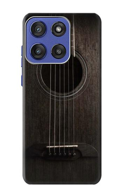 S3834 Old Woods Black Guitar Hülle Schutzhülle Taschen für Motorola Moto G Stylus 5G (2025), Edge 60 Stylus