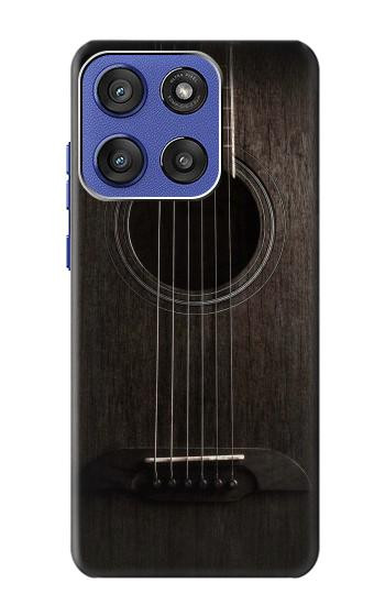 S3834 Old Woods Black Guitar Hülle Schutzhülle Taschen für Motorola Moto G Stylus 5G (2025,2026), Edge 60 Stylus