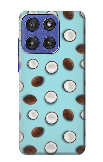 S3860 Coconut Dot Pattern Hülle Schutzhülle Taschen für Motorola Moto G Stylus 5G (2025,2026), Edge 60 Stylus