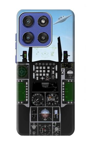 S3933 Fighter Aircraft UFO Hülle Schutzhülle Taschen für Motorola Moto G Stylus 5G (2025,2026), Edge 60 Stylus