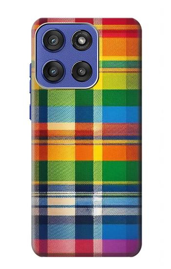 S3983 Fabric Texture LGBTQ Hülle Schutzhülle Taschen für Motorola Moto G Stylus 5G (2025,2026), Edge 60 Stylus