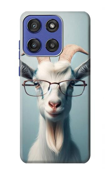 S3991 Goat Glasses Hülle Schutzhülle Taschen für Motorola Moto G Stylus 5G (2025,2026), Edge 60 Stylus