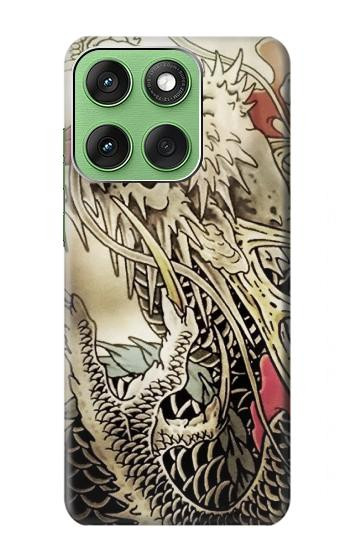 S0122 Yakuza Tattoo Hülle Schutzhülle Taschen für Motorola Edge 60