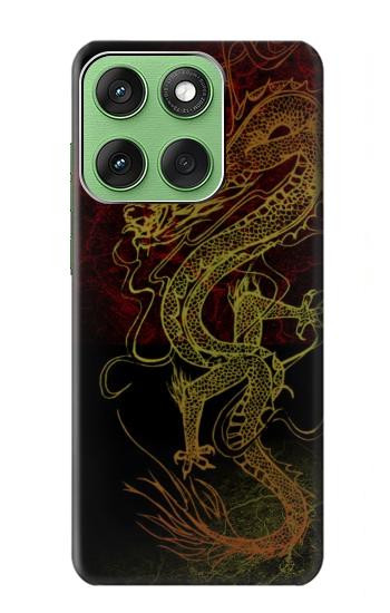 S0354 Chinese Dragon Hülle Schutzhülle Taschen für Motorola Edge 60