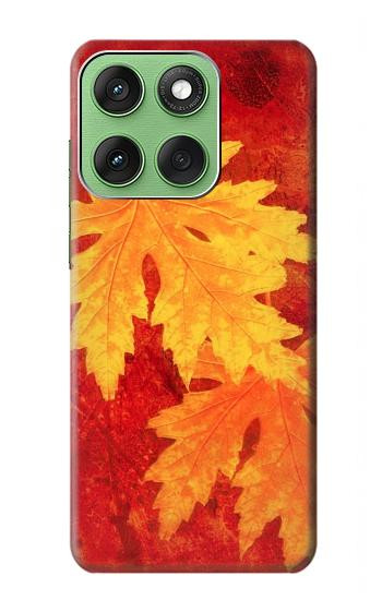 S0479 Maple Leaf Hülle Schutzhülle Taschen für Motorola Edge 60