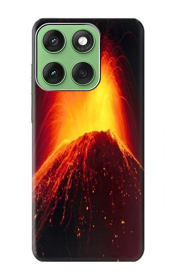 S0745 Volcano Lava Hülle Schutzhülle Taschen für Motorola Edge 60