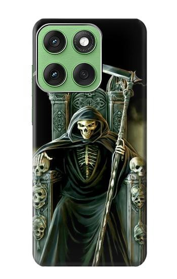 S1024 Grim Reaper Skeleton King Hülle Schutzhülle Taschen für Motorola Edge 60