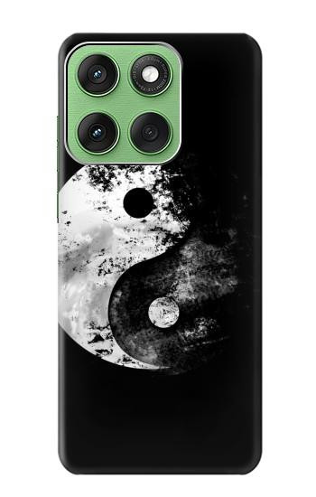 S1372 Moon Yin-Yang Hülle Schutzhülle Taschen für Motorola Edge 60