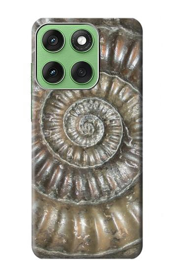 S1788 Ammonite Fossil Hülle Schutzhülle Taschen für Motorola Edge 60