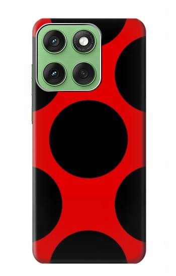 S1829 Ladybugs Dot Pattern Hülle Schutzhülle Taschen für Motorola Edge 60