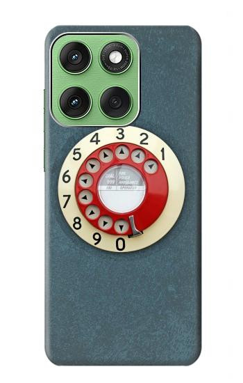 S1968 Rotary Dial Telephone Hülle Schutzhülle Taschen für Motorola Edge 60