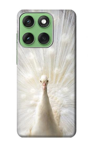 S1980 White Peacock Hülle Schutzhülle Taschen für Motorola Edge 60
