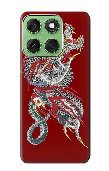 S2104 Yakuza Dragon Tattoo Hülle Schutzhülle Taschen für Motorola Edge 60