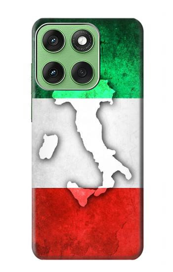 S2338 Italy Flag Hülle Schutzhülle Taschen für Motorola Edge 60