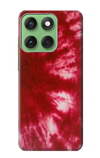 S2480 Tie Dye Red Hülle Schutzhülle Taschen für Motorola Edge 60