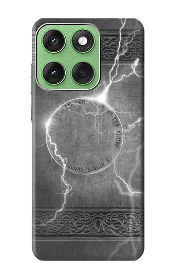 S2533 Thor Thunder Strike Hammer Hülle Schutzhülle Taschen für Motorola Edge 60