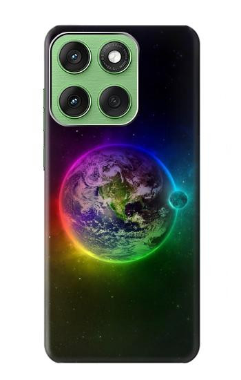 S2570 Colorful Planet Hülle Schutzhülle Taschen für Motorola Edge 60