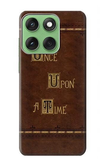 S2643 Once Upon A Time Book Hülle Schutzhülle Taschen für Motorola Edge 60