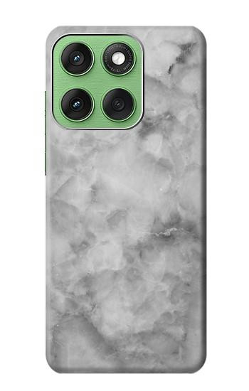 S2845 Gray Marble Texture Hülle Schutzhülle Taschen für Motorola Edge 60