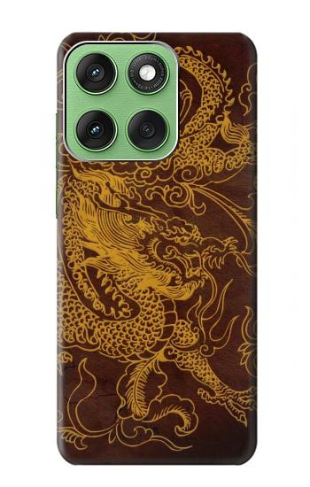 S2911 Chinese Dragon Hülle Schutzhülle Taschen für Motorola Edge 60