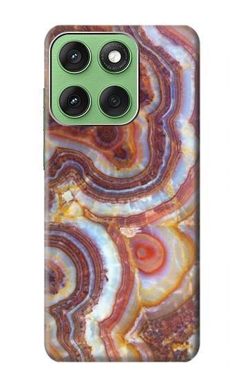 S3034 Colored Marble Texture Printed Hülle Schutzhülle Taschen für Motorola Edge 60