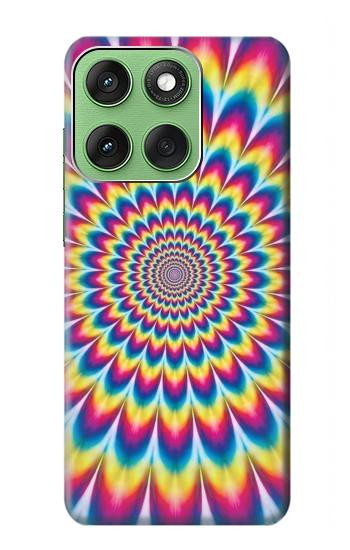 S3162 Colorful Psychedelic Hülle Schutzhülle Taschen für Motorola Edge 60