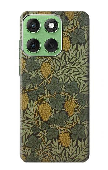 S3662 William Morris Vine Pattern Hülle Schutzhülle Taschen für Motorola Edge 60