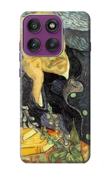 S0212 Van Gogh Portrait of Dr. Gachet Hülle Schutzhülle Taschen für Motorola Edge 60 Pro