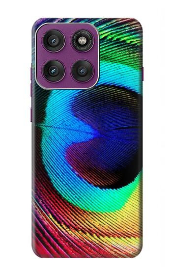 S0511 Peacock Hülle Schutzhülle Taschen für Motorola Edge 60 Pro