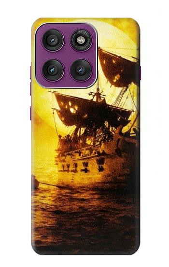 S0841 Pirates Black Pearl Hülle Schutzhülle Taschen für Motorola Edge 60 Pro