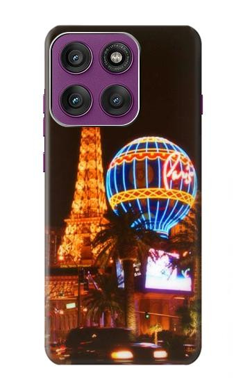 S0893 Las Vegas Hülle Schutzhülle Taschen für Motorola Edge 60 Pro