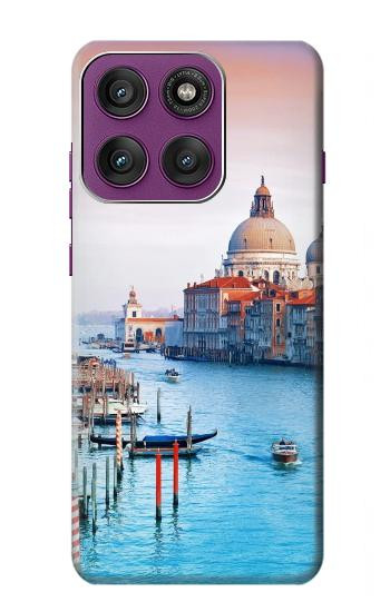 S0982 Beauty of Venice Italy Hülle Schutzhülle Taschen für Motorola Edge 60 Pro