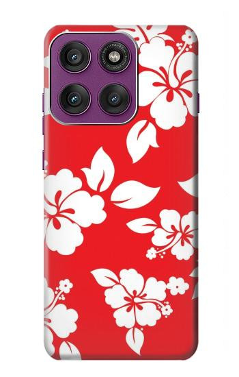S1949 Hawaiian Hibiscus Pattern Hülle Schutzhülle Taschen für Motorola Edge 60 Pro