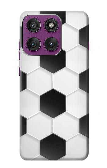 S2061 Football Soccer Pattern Hülle Schutzhülle Taschen für Motorola Edge 60 Pro