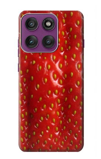S2225 Strawberry Hülle Schutzhülle Taschen für Motorola Edge 60 Pro