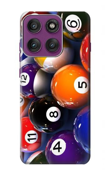 S2238 Billiard Pool Ball Hülle Schutzhülle Taschen für Motorola Edge 60 Pro