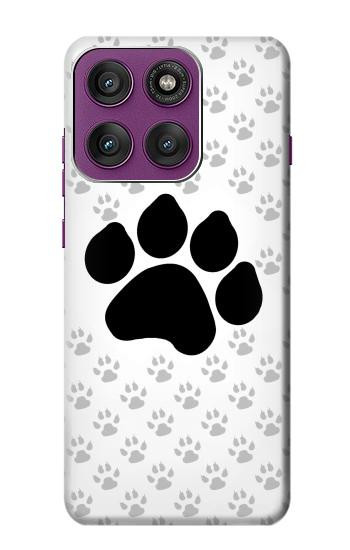 S2355 Paw Foot Print Hülle Schutzhülle Taschen für Motorola Edge 60 Pro