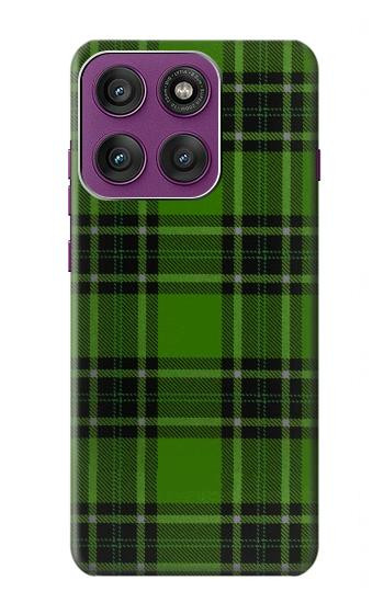 S2373 Tartan Green Pattern Hülle Schutzhülle Taschen für Motorola Edge 60 Pro