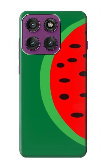 S2383 Watermelon Hülle Schutzhülle Taschen für Motorola Edge 60 Pro