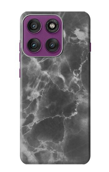 S2526 Black Marble Graphic Printed Hülle Schutzhülle Taschen für Motorola Edge 60 Pro