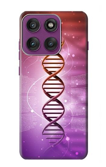 S2573 Dna Genetic Code Hülle Schutzhülle Taschen für Motorola Edge 60 Pro