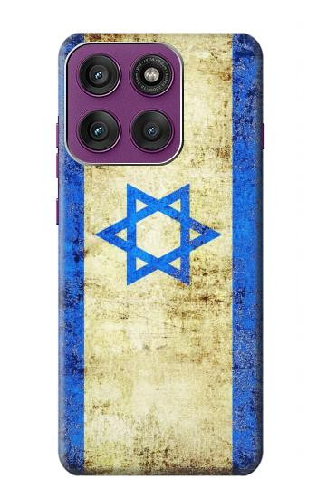 S2614 Israel Old Flag Hülle Schutzhülle Taschen für Motorola Edge 60 Pro