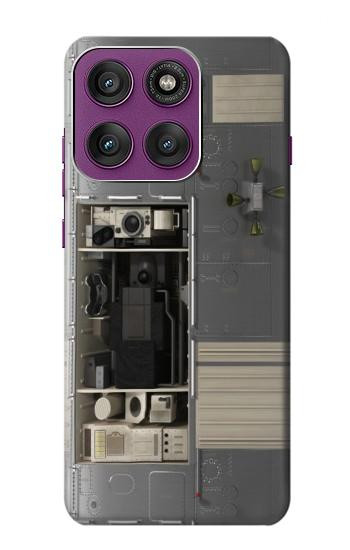 S2814 Apollo Spacecraft Hülle Schutzhülle Taschen für Motorola Edge 60 Pro