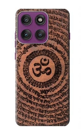 S2874 Om Symbol Tattoo Hülle Schutzhülle Taschen für Motorola Edge 60 Pro