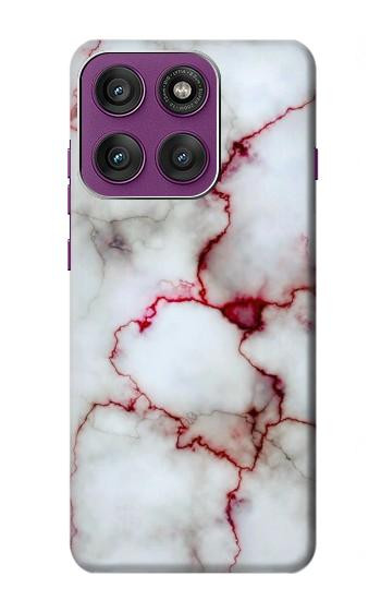S2920 Bloody Marble Hülle Schutzhülle Taschen für Motorola Edge 60 Pro
